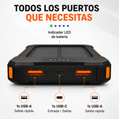 Batería Portátil Solar VoltNova™